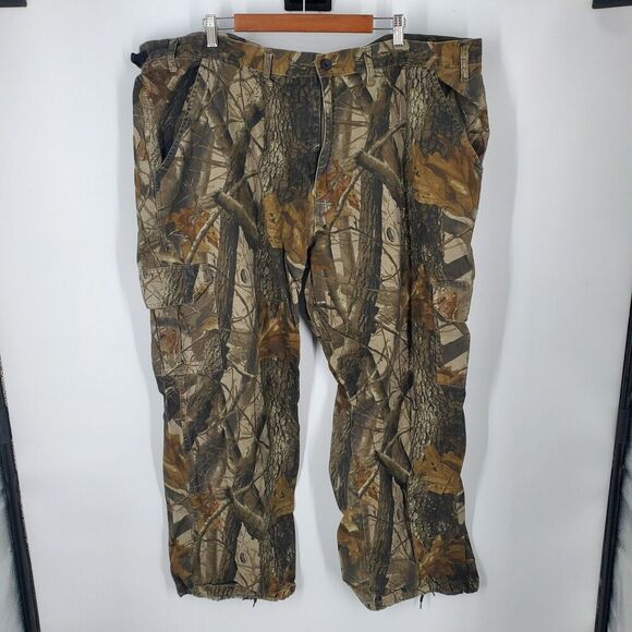 Outfitters Ridge Other - Outfitters Ridge Pants Mens 3XL 48-50 Camo Cargo Organic Cotton Hunting 22x30